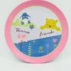 Assiette Winnie And Friends Disney Plastique Rose Bourriquet Porcinet -Poupées Soldes assiette winnie and friends disney plastique rose 1