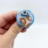 Disney Badge BB8 Droïde Star Wars The Force Awaken Robot Blanc Orange 2 Disney Badge BB8 Droïde Star Wars The Force Awaken Robot Blanc Orange -Poupées Soldes badge bb8 droide star wars the force awaken disney