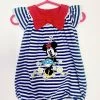Body Combinaison Minnie Mouse Disney Store Taille 3-6 Mois Rayures Marin Fleurs -Poupées Soldes body mariniere minnie mouse disney baby by disney store marin 0