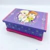 Boite à Bijoux Anna Elsa La Reine Des Neiges Disney Coffre Bois Violet -Poupées Soldes boite bijoux anna elsa la reine des neiges disney bois violet rose miroir 2