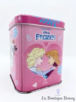 Boite Métal Anna Elsa La Reine Des Neiges Disney Frozen Balocco Rose Gâteaux Biscuits -Poupées Soldes boite metal anna elsa la reine des neiges frozen disney balocco rose gateaux biscuits 8