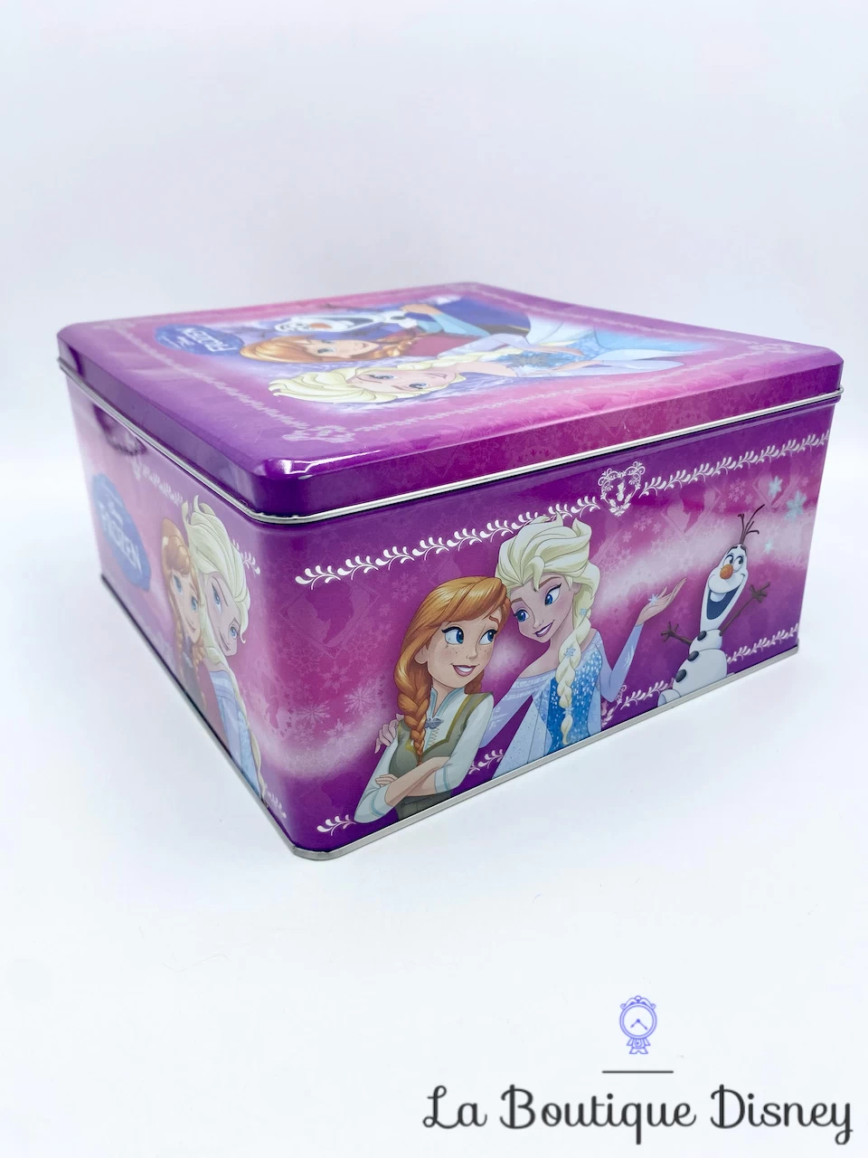 Boite Métal La Reine Des Neiges Elsa Anna Olaf Disney Balocco Frozen Violet Biscuits Gâteaux 6 Boite Métal La Reine Des Neiges Elsa Anna Olaf Disney Balocco Frozen Violet Biscuits Gâteaux – Image 4