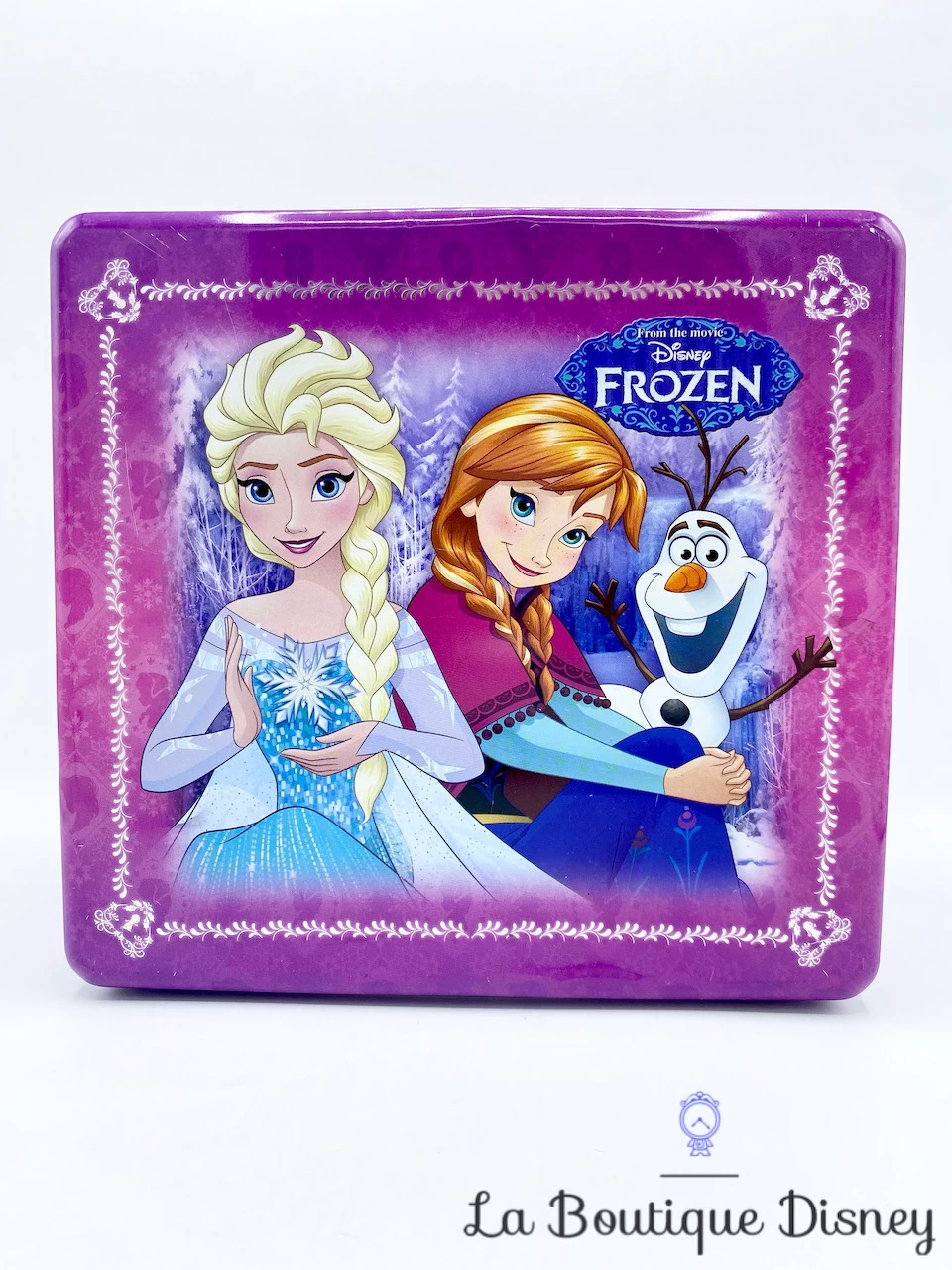 Boite Métal La Reine Des Neiges Elsa Anna Olaf Disney Balocco Frozen Violet Biscuits Gâteaux 4 Boite Métal La Reine Des Neiges Elsa Anna Olaf Disney Balocco Frozen Violet Biscuits Gâteaux – Image 2