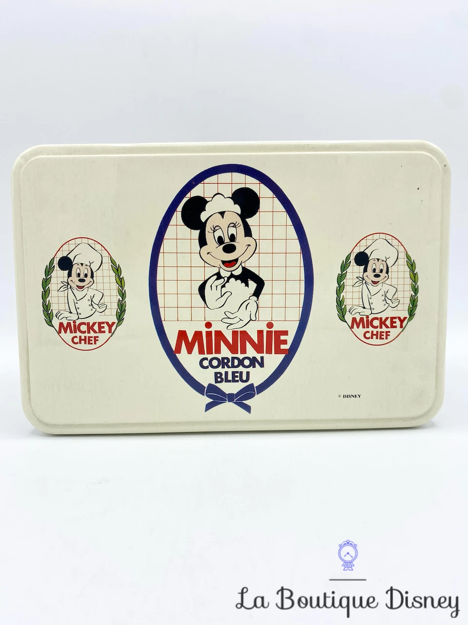 Boite Métal Minnie Cordon Bleu Disney Massilly Vintage Chef Cuisinier 4 Boite Métal Minnie Cordon Bleu Disney Massilly Vintage Chef Cuisinier – Image 2