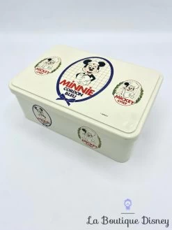 Boite Métal Minnie Cordon Bleu Disney Massilly Vintage Chef Cuisinier
