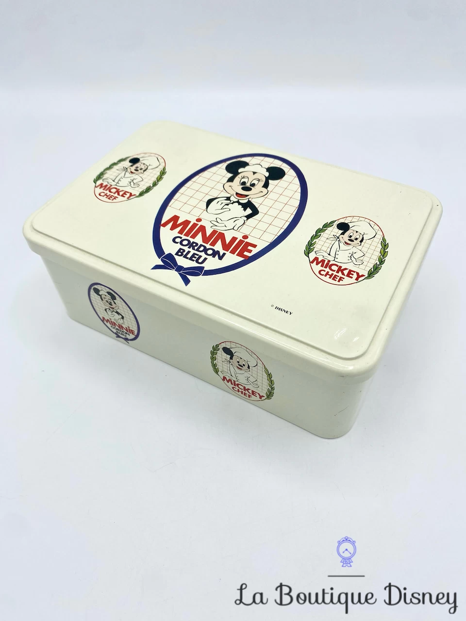 Boite Métal Minnie Cordon Bleu Disney Massilly Vintage Chef Cuisinier 3 Boite Métal Minnie Cordon Bleu Disney Massilly Vintage Chef Cuisinier