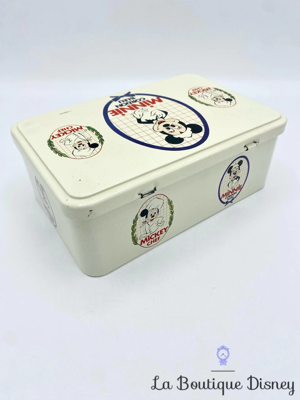 Boite Métal Minnie Cordon Bleu Disney Massilly Vintage Chef Cuisinier 6 Boite Métal Minnie Cordon Bleu Disney Massilly Vintage Chef Cuisinier – Image 4