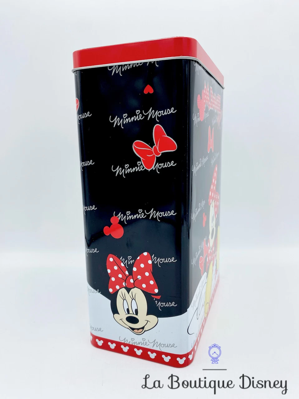 Boite Métal Minnie Mouse Disney Rectangulaire Oh My Noir Rouge Biscuits Gâteaux 5 Boite Métal Minnie Mouse Disney Rectangulaire Oh My Noir Rouge Biscuits Gâteaux – Image 3