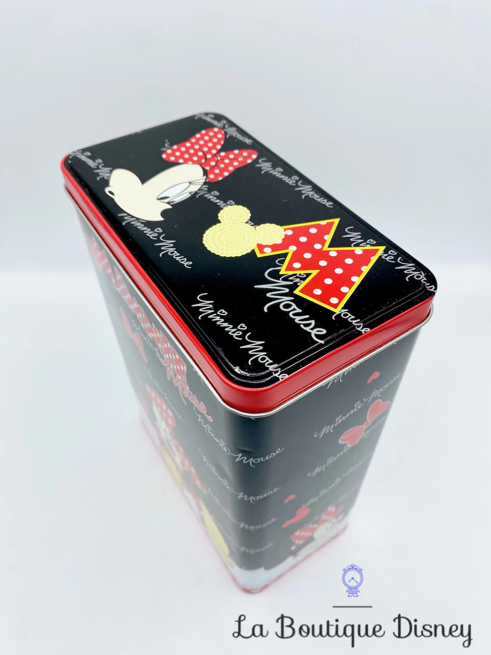 Boite Métal Minnie Mouse Disney Rectangulaire Oh My Noir Rouge Biscuits Gâteaux 6 Boite Métal Minnie Mouse Disney Rectangulaire Oh My Noir Rouge Biscuits Gâteaux – Image 4