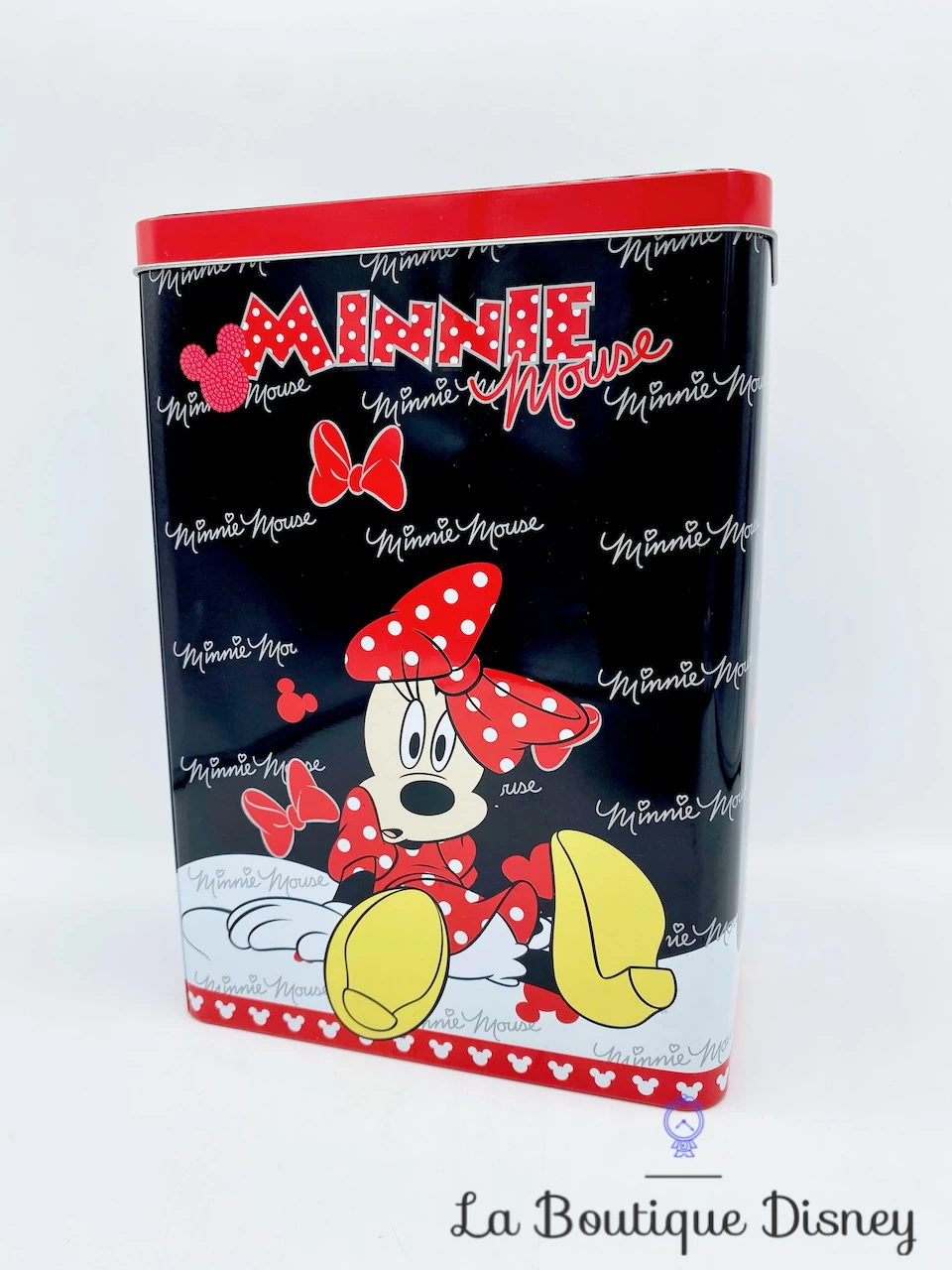 Boite Métal Minnie Mouse Disney Rectangulaire Oh My Noir Rouge Biscuits Gâteaux 4 Boite Métal Minnie Mouse Disney Rectangulaire Oh My Noir Rouge Biscuits Gâteaux – Image 2