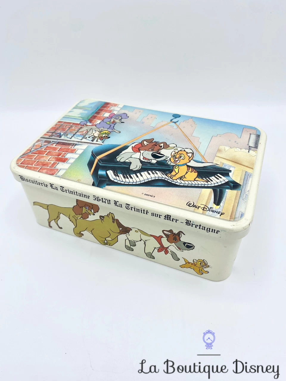 Boite Métal Oliver Et Compagnie Disney La Trinitaine Gâteaux Biscuits Chat Orange Vintage 3 Boite Métal Oliver Et Compagnie Disney La Trinitaine Gâteaux Biscuits Chat Orange Vintage