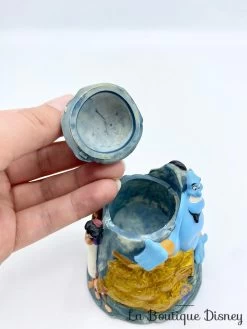 Boite Résine Aladdin Disney Vintage Grotte Génie Abu -Poupées Soldes boite resine aladdin genie tresor grotte disney box vintage dent 5