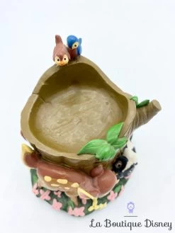 Boite Résine Bambi Disney Vintage Tronc Arbre Fleur Panpan -Poupées Soldes boite resine bambi tronc arbre disney box vintage dent 6