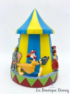 Boite Résine Dumbo Disney Vintage Chapiteau Cirque Madame Jumbo Clowns -Poupées Soldes boite resine dumbo chapiteau cirque disney box vintage dent 0
