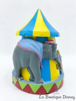 Boite Résine Dumbo Disney Vintage Chapiteau Cirque Madame Jumbo Clowns -Poupées Soldes boite resine dumbo chapiteau cirque disney box vintage dent 3