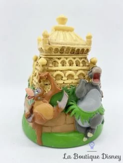 Boite Résine Le Livre De La Jungle Disney Vintage Palais Temple Mowgli Singes Baloo Bagheera -Poupées Soldes boite resine le livre de la jungle disney box vintage dent 1