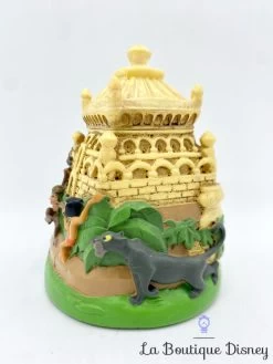 Boite Résine Le Livre De La Jungle Disney Vintage Palais Temple Mowgli Singes Baloo Bagheera -Poupées Soldes boite resine le livre de la jungle disney box vintage dent 3