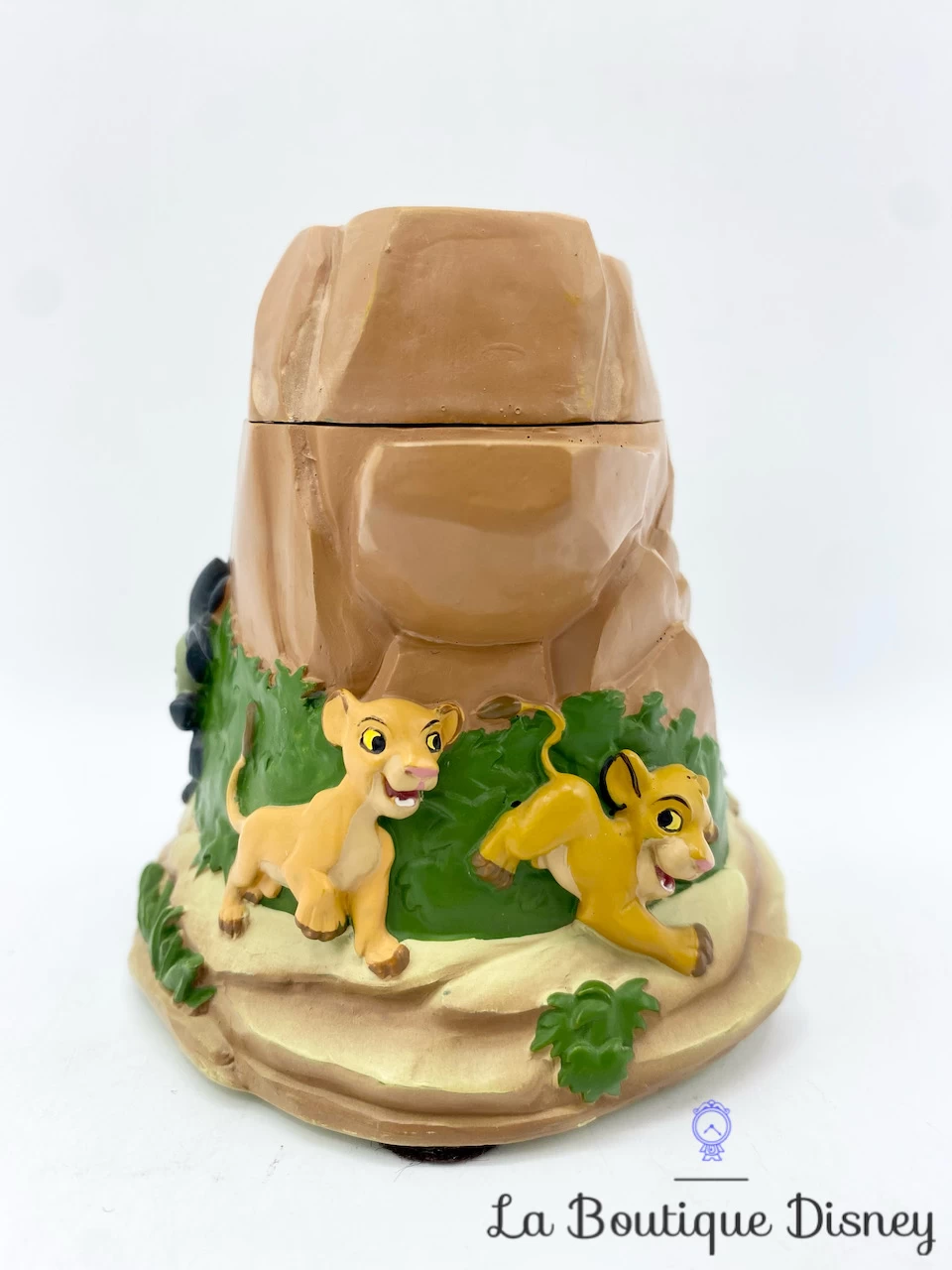 Boite Résine Le Roi Lion Disney Vintage Rocher Simba Nala Hyènes 3 Boite Résine Le Roi Lion Disney Vintage Rocher Simba Nala Hyènes