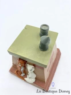 Boite Résine Les Aristochats Disney Vintage Cheminée Duchesse O'Malley Marie Toulouse Berlioz -Poupées Soldes boite resine les aristochats cheminee disney box vintage dent 6