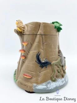 Boite Résine Merlin L'enchanteur Disney Vintage Tronc Arbre Arthur Loup Archimède -Poupées Soldes boite resine merlin enchanteur arbre disney box vintage dent 0