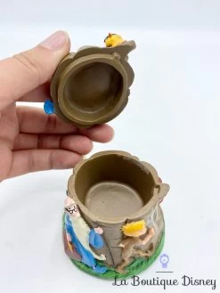 Boite Résine Merlin L'enchanteur Disney Vintage Tronc Arbre Arthur Loup Archimède -Poupées Soldes boite resine merlin enchanteur arbre disney box vintage dent 3