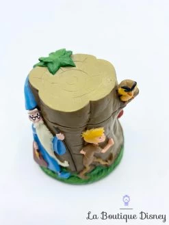 Boite Résine Merlin L'enchanteur Disney Vintage Tronc Arbre Arthur Loup Archimède -Poupées Soldes boite resine merlin enchanteur arbre disney box vintage dent 4