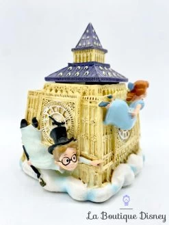 Boite Résine Peter Pan Disney Vintage Big Ben Wendy Jean Michel