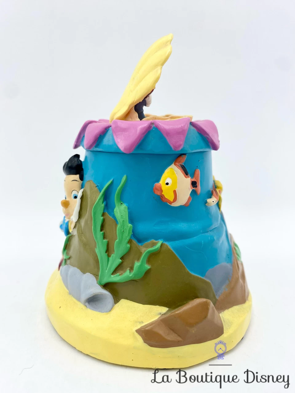 Boite Résine Pinocchio Disney Vintage Mer Océan Jiminy Cricket Poissons 6 Boite Résine Pinocchio Disney Vintage Mer Océan Jiminy Cricket Poissons – Image 4