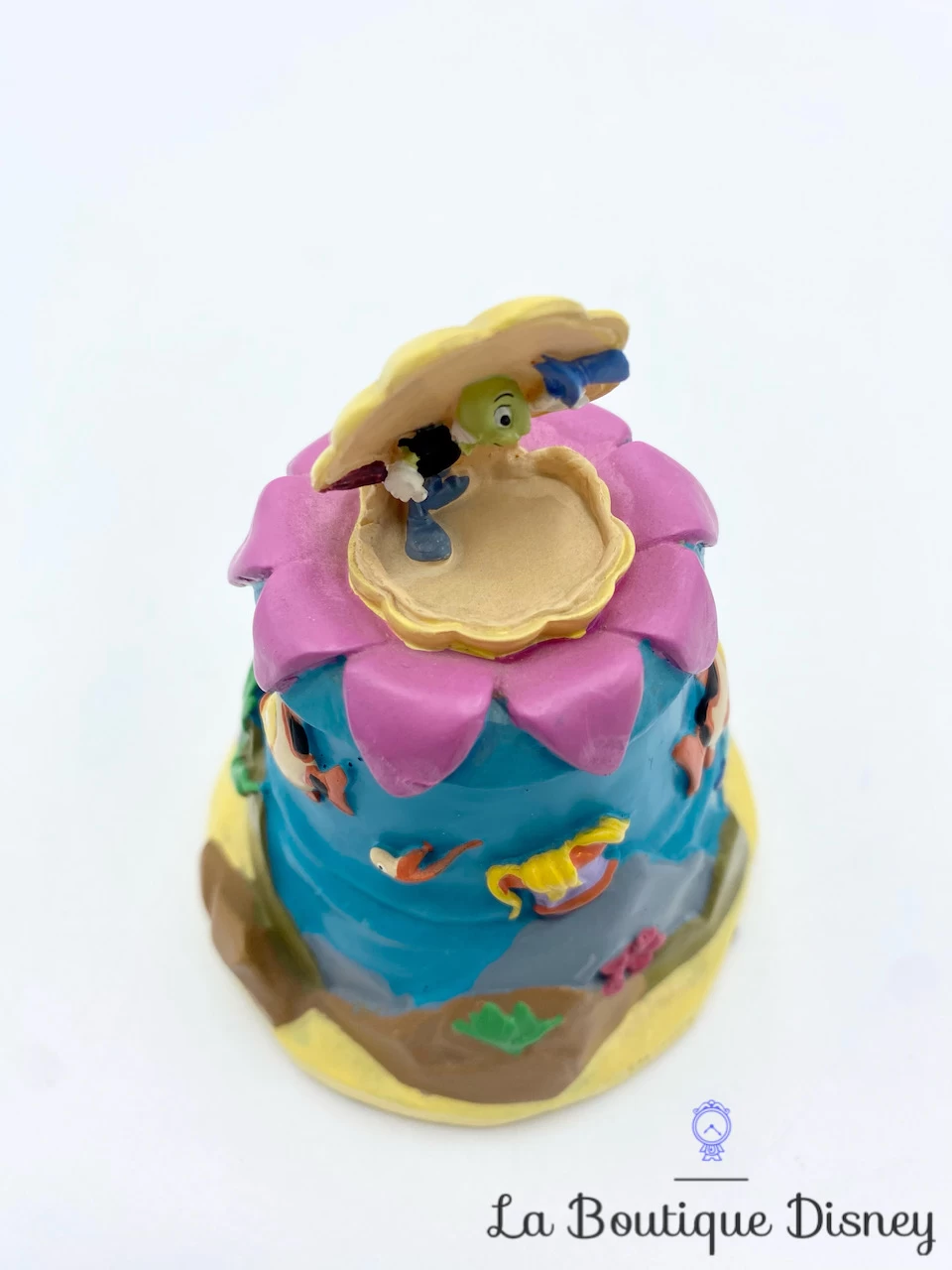 Boite Résine Pinocchio Disney Vintage Mer Océan Jiminy Cricket Poissons 7 Boite Résine Pinocchio Disney Vintage Mer Océan Jiminy Cricket Poissons – Image 5