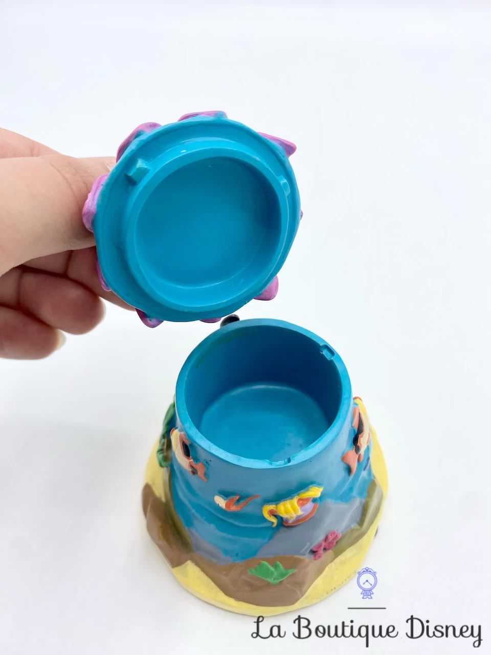 Boite Résine Pinocchio Disney Vintage Mer Océan Jiminy Cricket Poissons 8 Boite Résine Pinocchio Disney Vintage Mer Océan Jiminy Cricket Poissons – Image 6