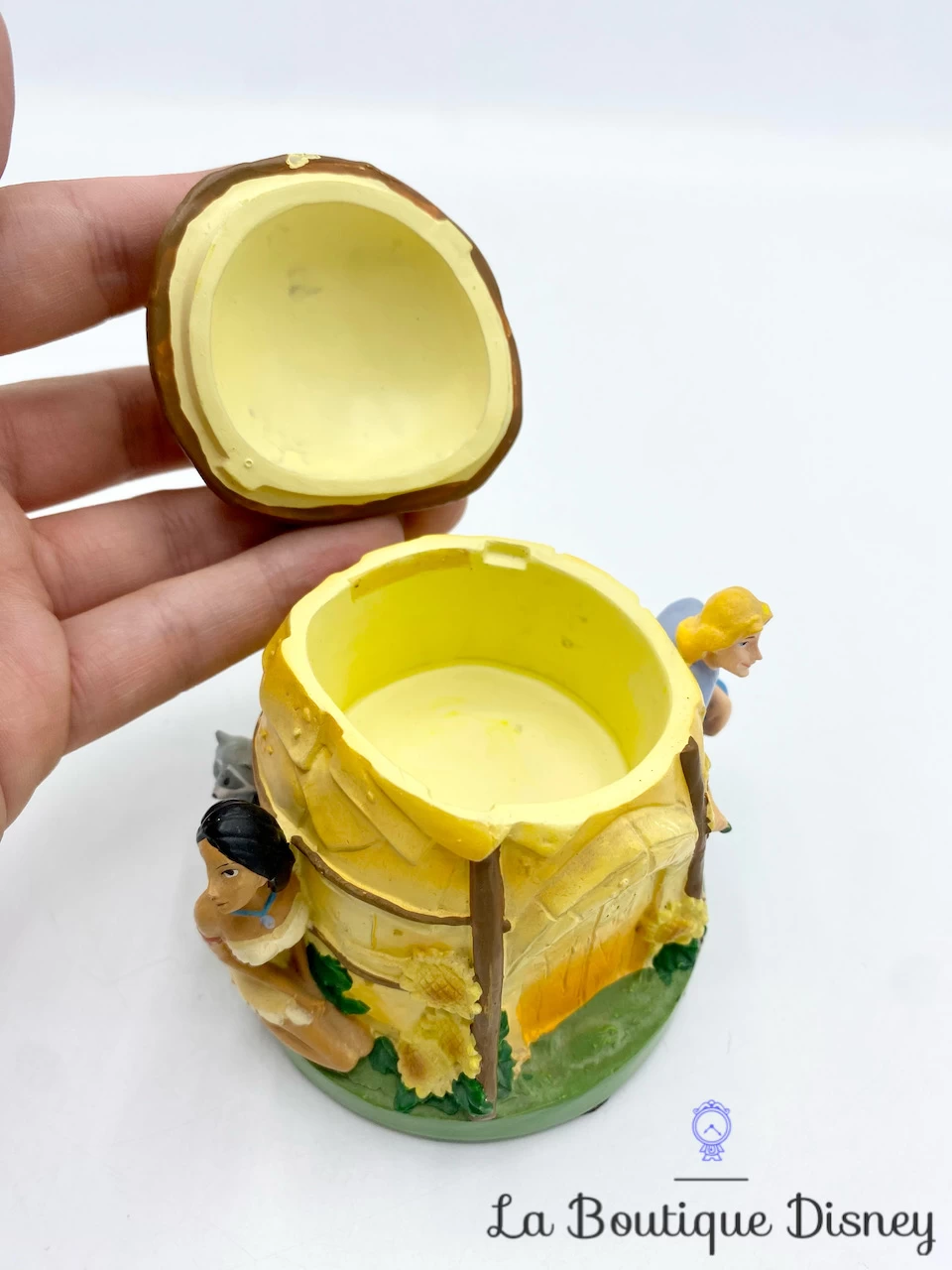 Boite Résine Pocahontas Disney Vintage Hutte John Smith Meeko 8 Boite Résine Pocahontas Disney Vintage Hutte John Smith Meeko – Image 6