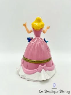 Boite Bijoux Cendrillon Disney Vintage Plastique Robe Rose 11 Cm -Poupées Soldes boite vintage cendrillon robe rose disney bijoux dent bague 2