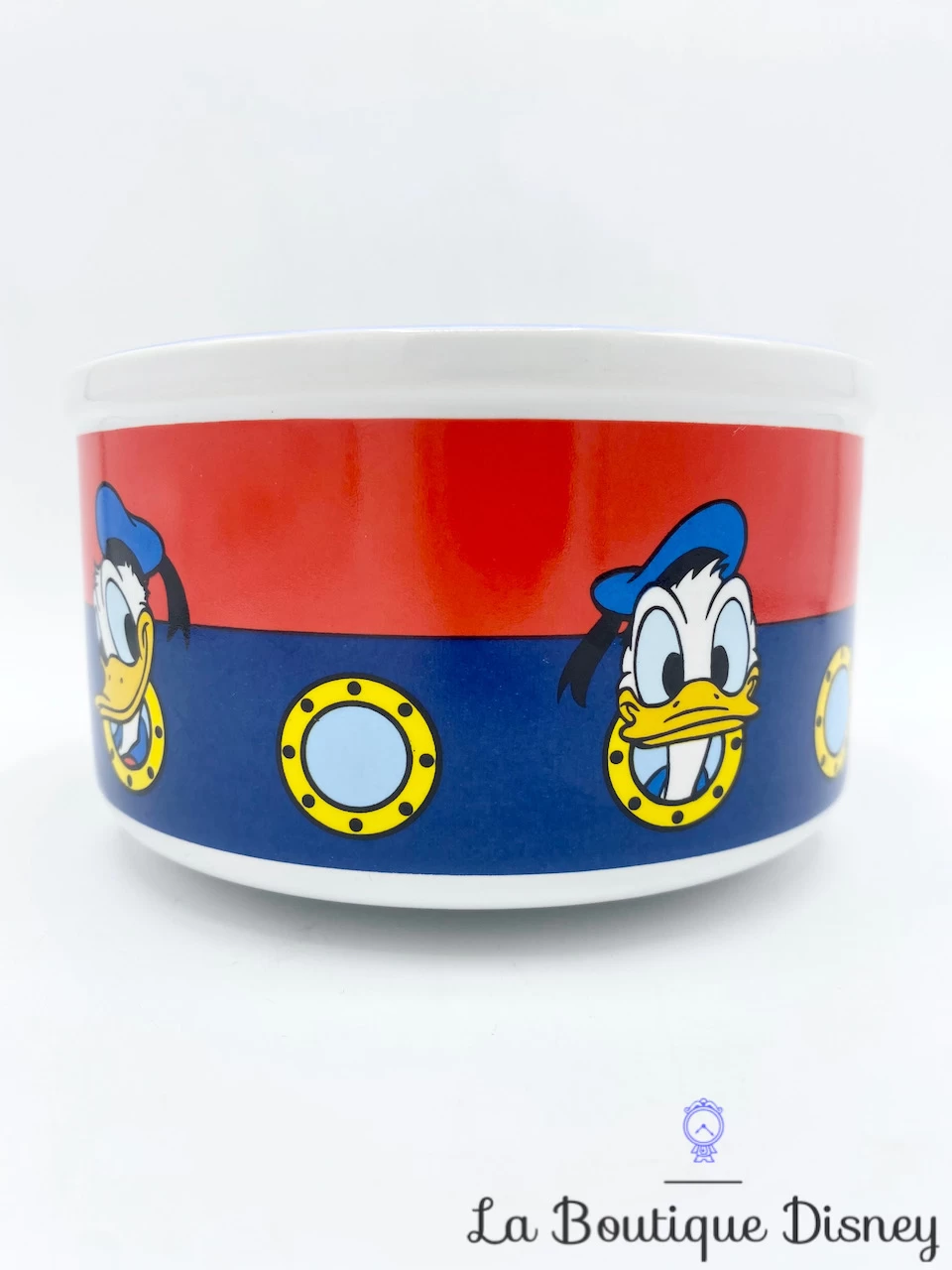 Bol Donald Duck Disney Mug Tasse Hublot Bleu Rouge Canard 4 Bol Donald Duck Disney Mug Tasse Hublot Bleu Rouge Canard – Image 2