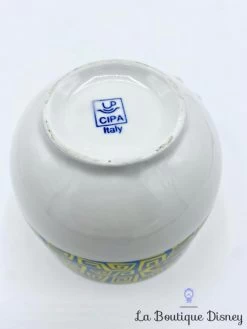 Bol Mégara Hercules Disney's CIPA Italy Vintage Tasse Mug Blanc Jaune Bleu -Poupées Soldes bol megera hercules disney mug cipa italy vintage 4