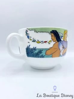 Bol Pocahontas Disney Vintage Tasse Mug John Smith Kocoum Meeko Indien Pirogue Rivière Vent -Poupées Soldes bol pocahontas disney vintage arcopal meeko barque john smith indien 3
