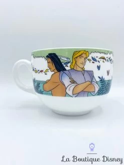 Bol Pocahontas Disney Vintage Tasse Mug John Smith Kocoum Meeko Indien Pirogue Rivière Vent -Poupées Soldes bol pocahontas disney vintage arcopal meeko barque john smith indien 4
