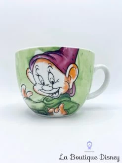 Bol Simplet Dopey Cucciolo Disney Tasse Mug Blanche Neige Et Les Sept Nains Vert