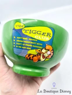 Bol Tigrou The Tigger Club Disney Store Exclusive Mug Winnie L'ourson Vert -Poupées Soldes bol tigrou the tigger club disney store exclusive mug vert winnie ourson official member 5