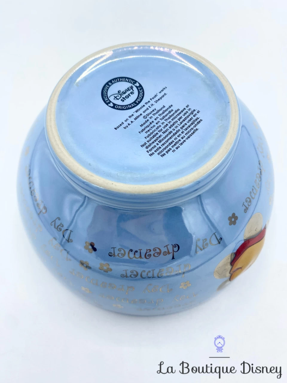 Bol Winnie L'ourson Day Dreamer Disney Store Mug Bleu Brillant 7 Bol Winnie L'ourson Day Dreamer Disney Store Mug Bleu Brillant – Image 5