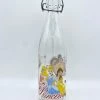 Bouteille Verre Cendrillon Aurore Belle Princess Disney Vintage Carafe