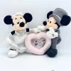Cadre Photo Peluche Mickey Minnie Mariage Disney Store 2006 Mariés Coeur -Poupées Soldes cadre photo peluche mickey minnie mariage disney store 2006 marie 6