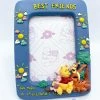 Cadre Photo Winnie L'ourson Tigrou Porcinet Disney Résine Best Friends Bleu -Poupées Soldes cadre photo winnie tigrou porcinet best friends disney bleu resine 3d 3