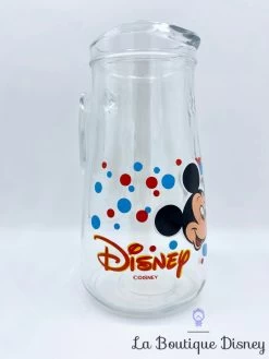 Poupées Soldes -Poupées Soldes carafe mickey minnie disney vintage eau pot verre 2