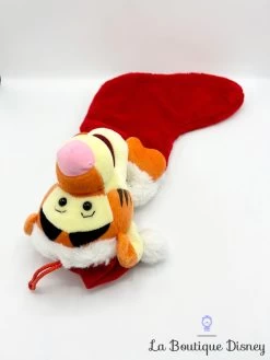 Chaussette De Noël Tigrou Disney Winnie L'ourson Peluche Botte Rouge 53 Cm -Poupées Soldes chaussette noel tigrou disney winnie ourson decoration botte rouge suspension 7