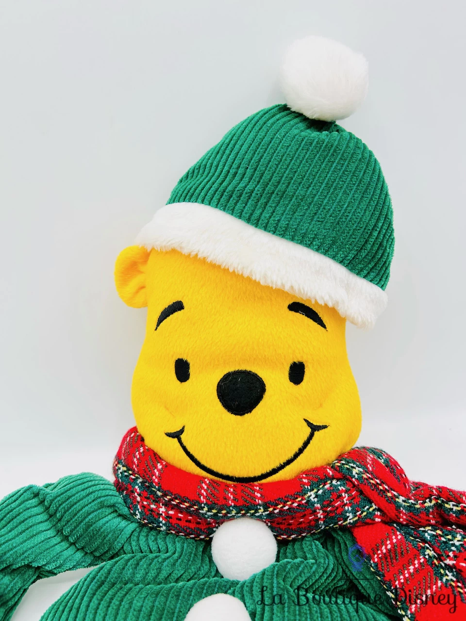 Chaussette De Noël Winnie L'ourson Disney Décoration Botte Rouge Verte 70 Cm – Image 2