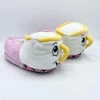 Chaussons Zip Tasse La Belle Et La Bête Disney Princess Pantoufles Relief Peluche -Poupées Soldes chaussons zip tasse la belle et la bete disney princess pantoufles 2