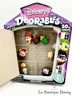 Coffret Figurines Doorables Disney Series 7 Multi Peek Pack -Poupées Soldes coffret figurines doorables disney series 7 3