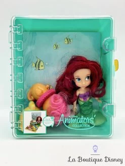 Ensemble De Jeu Coffret Mini Poupée Ariel La Petite Sirène Animators Collection Disney Store Pop Up Environnement Valise -Poupées Soldes coffret mini poupee ariel la petite sirene animators collection pop up disney store valise 2