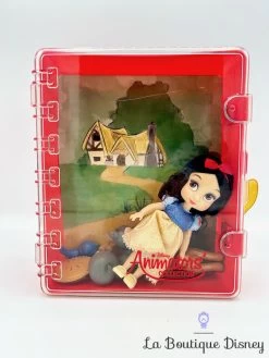 Ensemble De Jeu Coffret Mini Poupée Blanche Neige Animators Collection Disney Store Pop Up Environnement Valise -Poupées Soldes coffret mini poupee blanche neige animators collection pop up environment disney store valise rouge 6