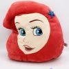 Coussin Ariel La Petite Sirène Disney Store Oreiller Princesse Visage Tête -Poupées Soldes coussin ariel la petite sirene disney store peluche tete visage 0